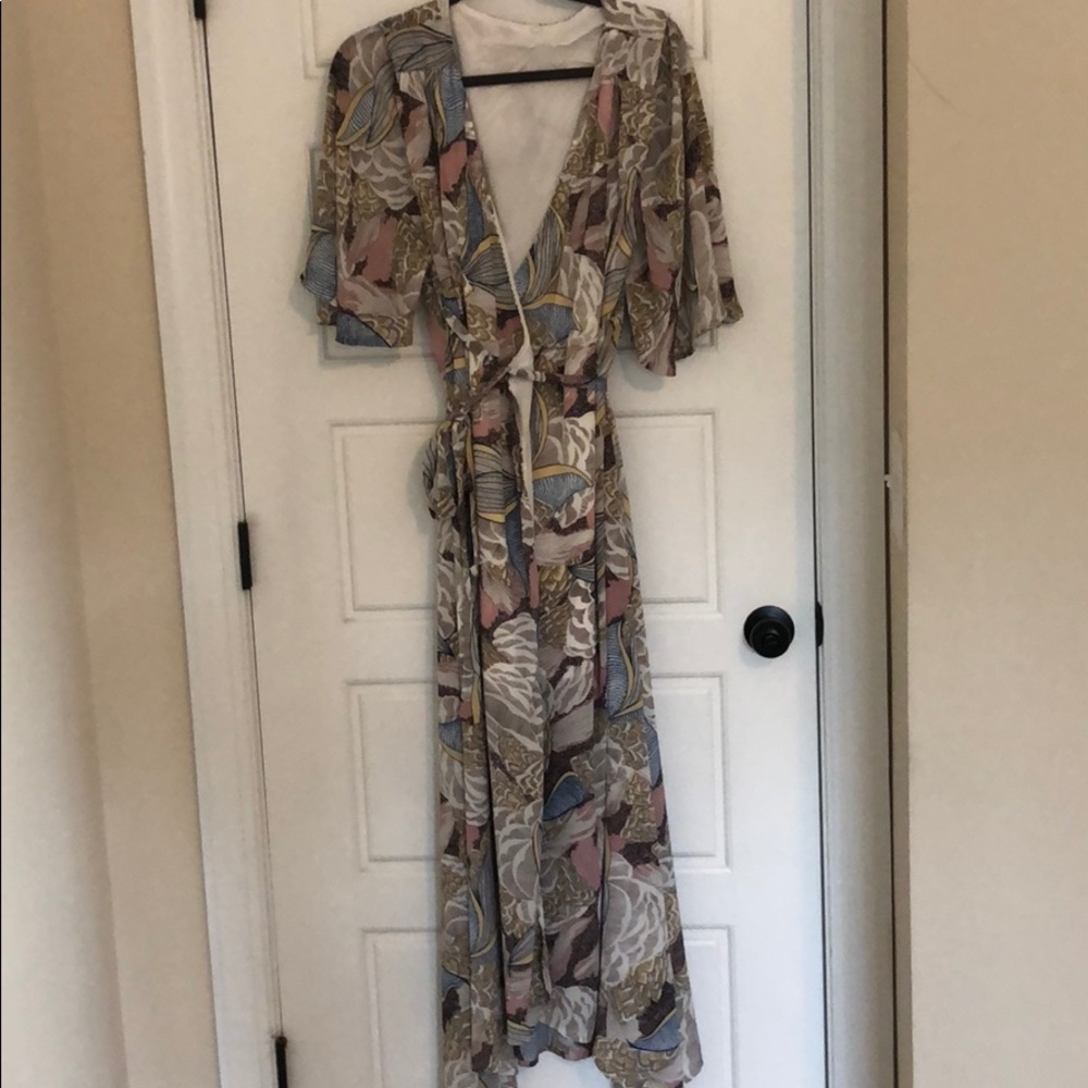 Boutique wrap dress size xl